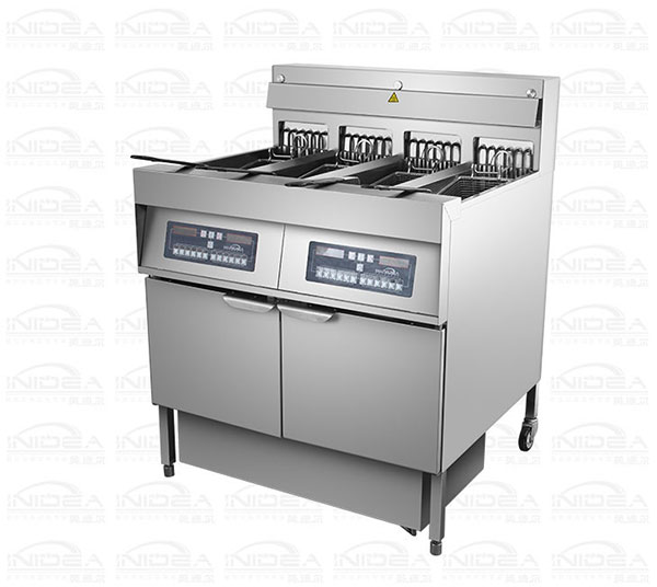 英迪爾商用雙缸電炸爐 英迪爾商用雙缸電炸爐